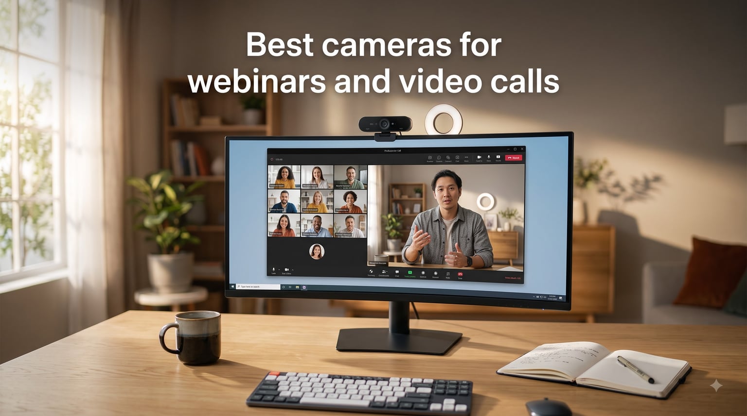 Best cameras for webinars and video calls