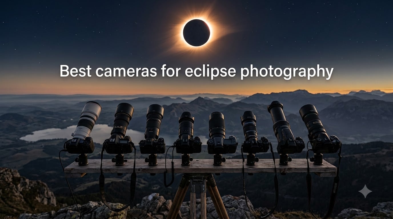 Best cameras for eclipse photography