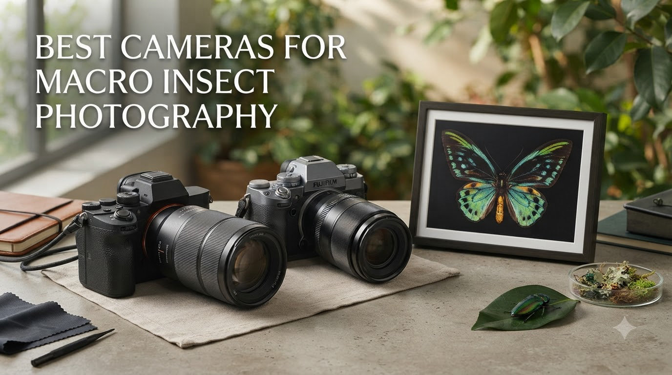 Best cameras for macro insect photography