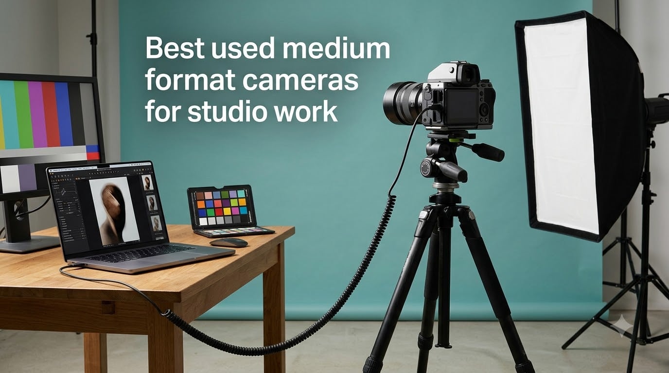 Best used medium format cameras for studio work