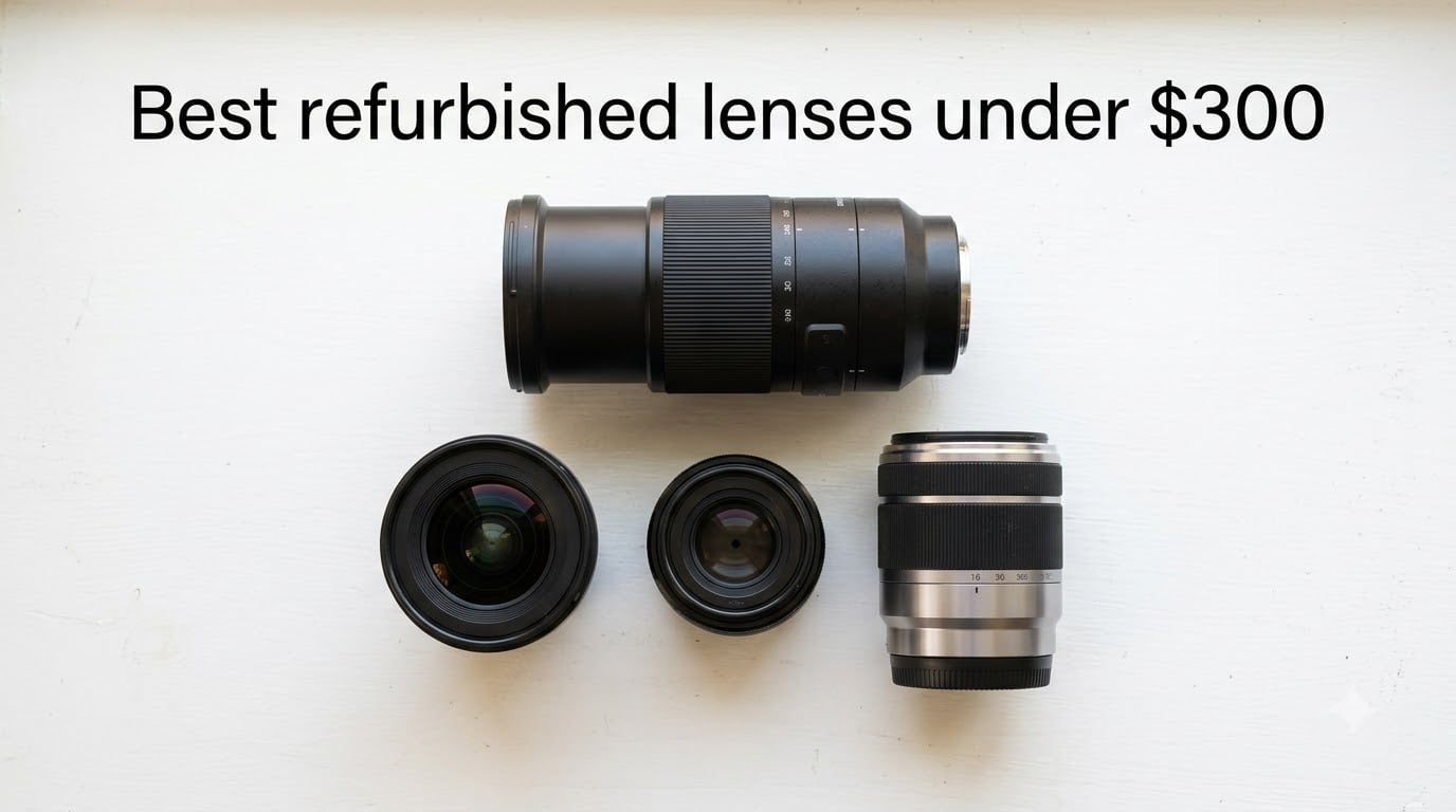 Best refurbished lenses under $300