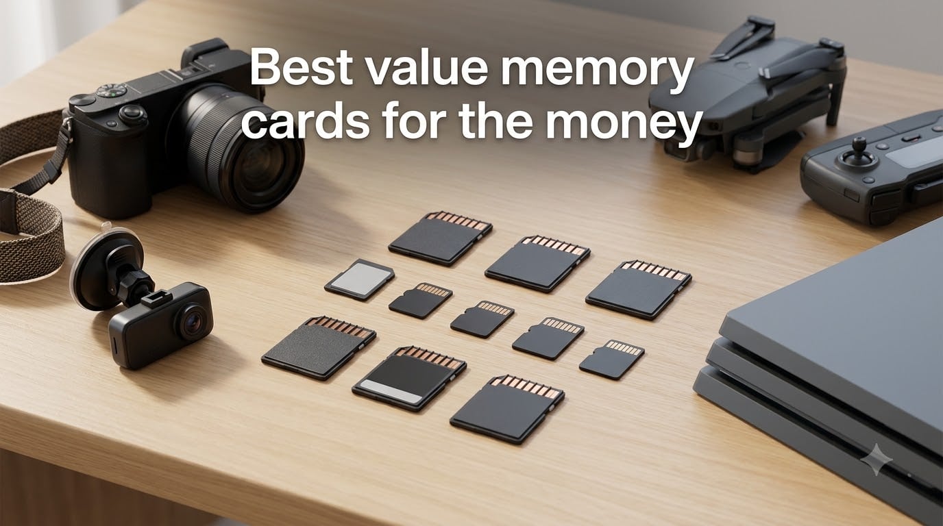 Best value memory cards for the money