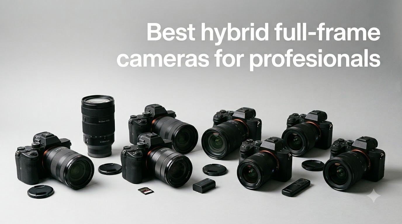 Best hybrid full-frame cameras for professionals