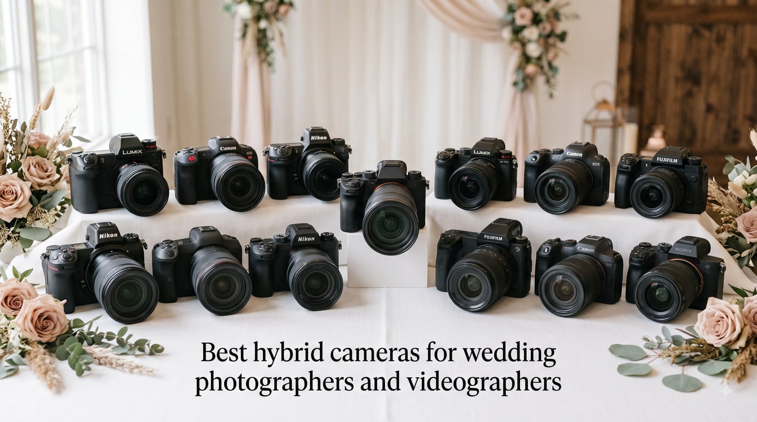 Best hybrid cameras for wedding photographers and videographers