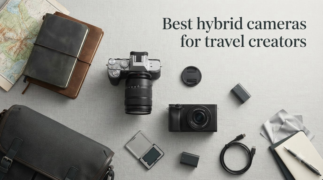 Best hybrid cameras for travel creators