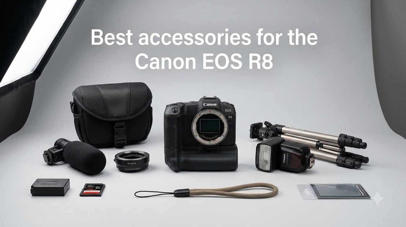 Best accessories for the Canon EOS R8