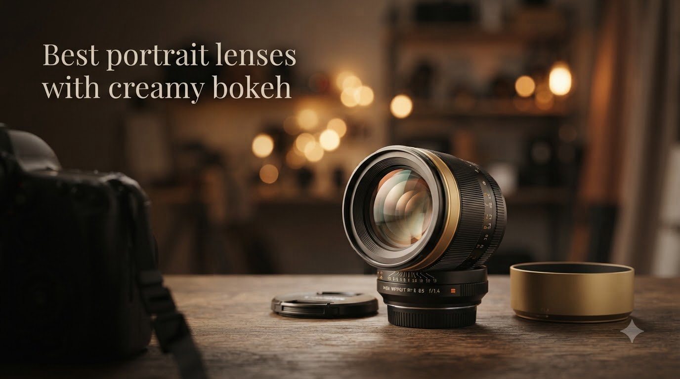 Best portrait lenses with creamy bokeh