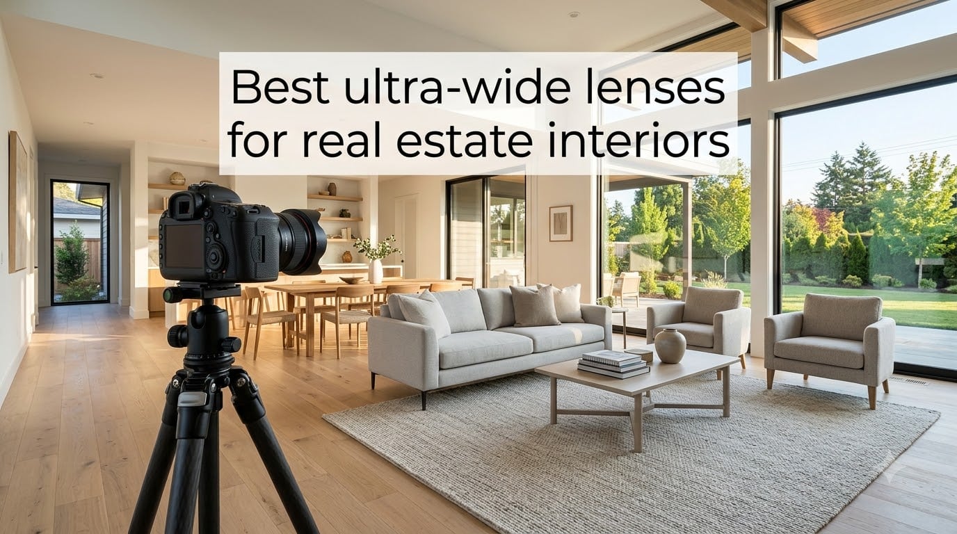 Best ultra-wide lenses for real estate interiors