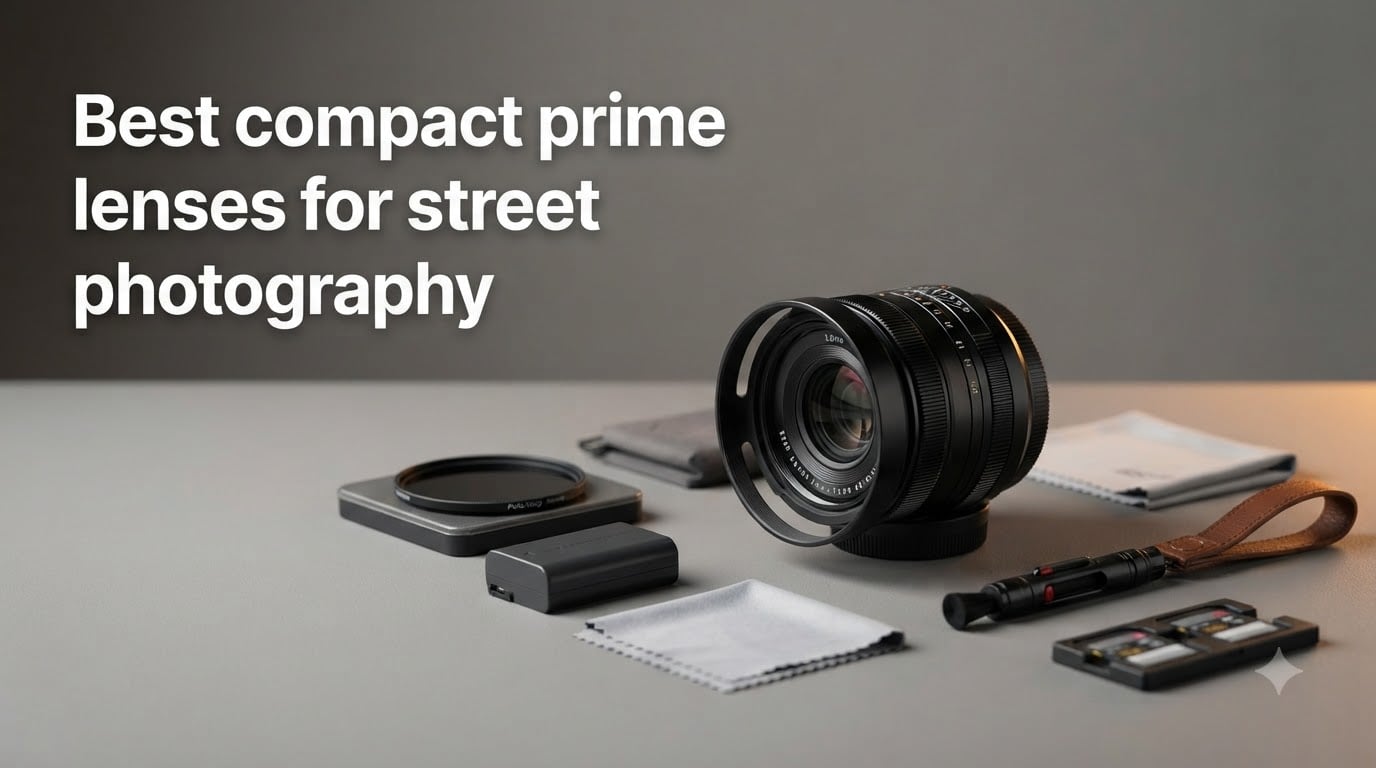 Best compact prime lenses for street photography