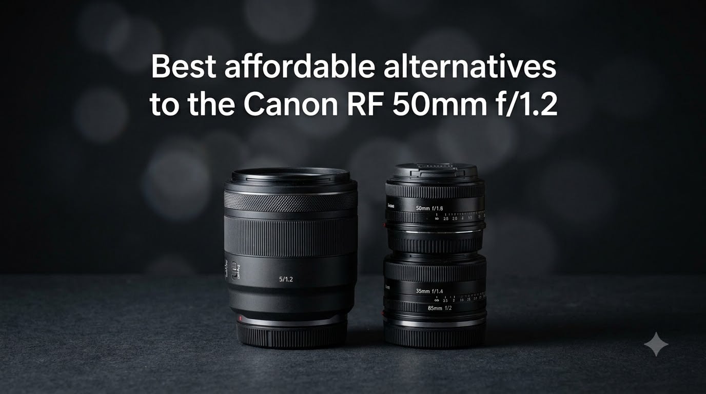 Best affordable alternatives to the Canon RF 50mm f/1.2