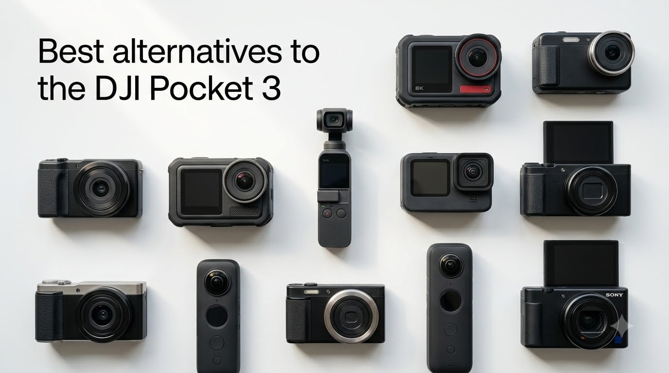 Best alternatives to the DJI Pocket 3