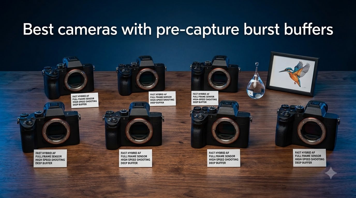Best cameras with pre-capture burst buffers