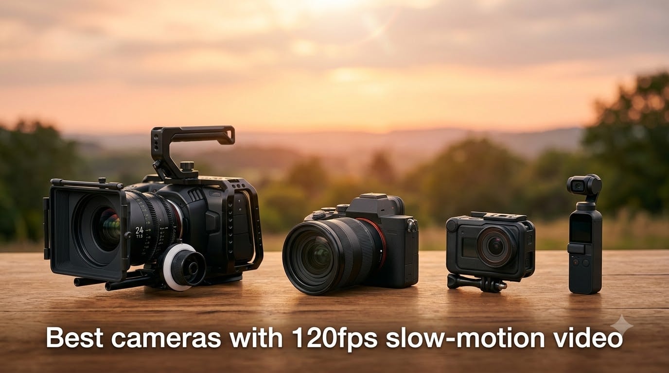 Best cameras with 120fps slow-motion video