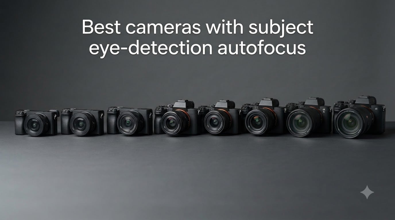 Best cameras with subject eye-detection autofocus