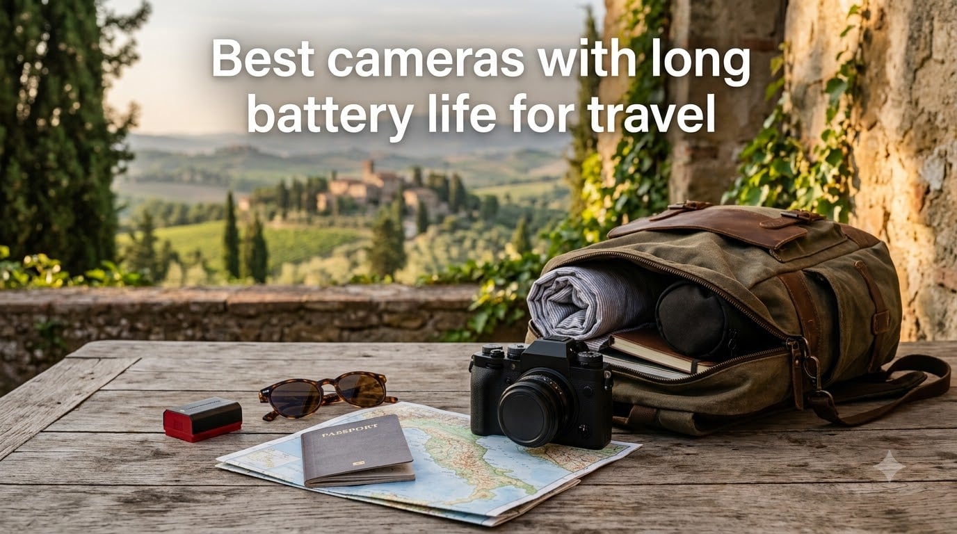 Best cameras with long battery life for travel