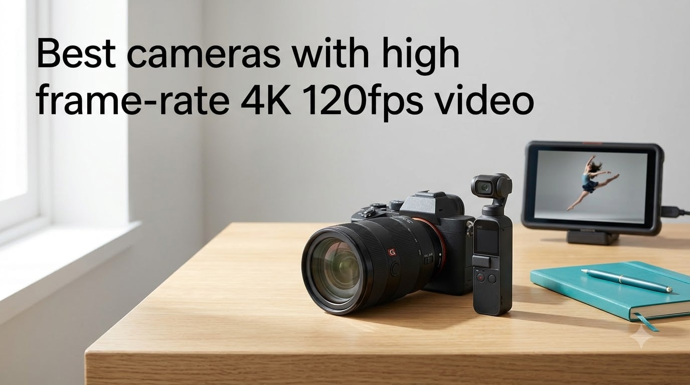 Best cameras with high frame-rate 4K 120fps video