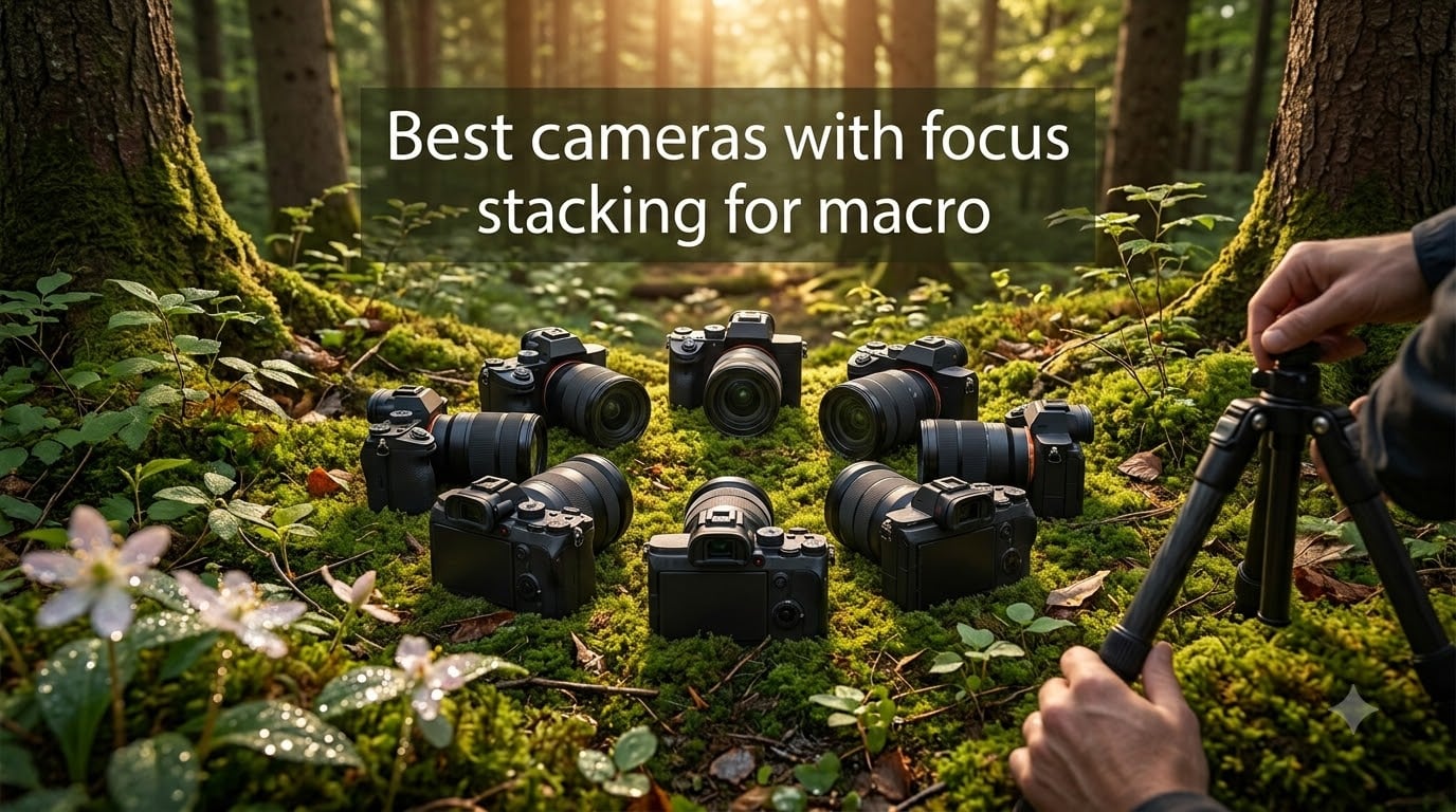 Best cameras with focus stacking for macro