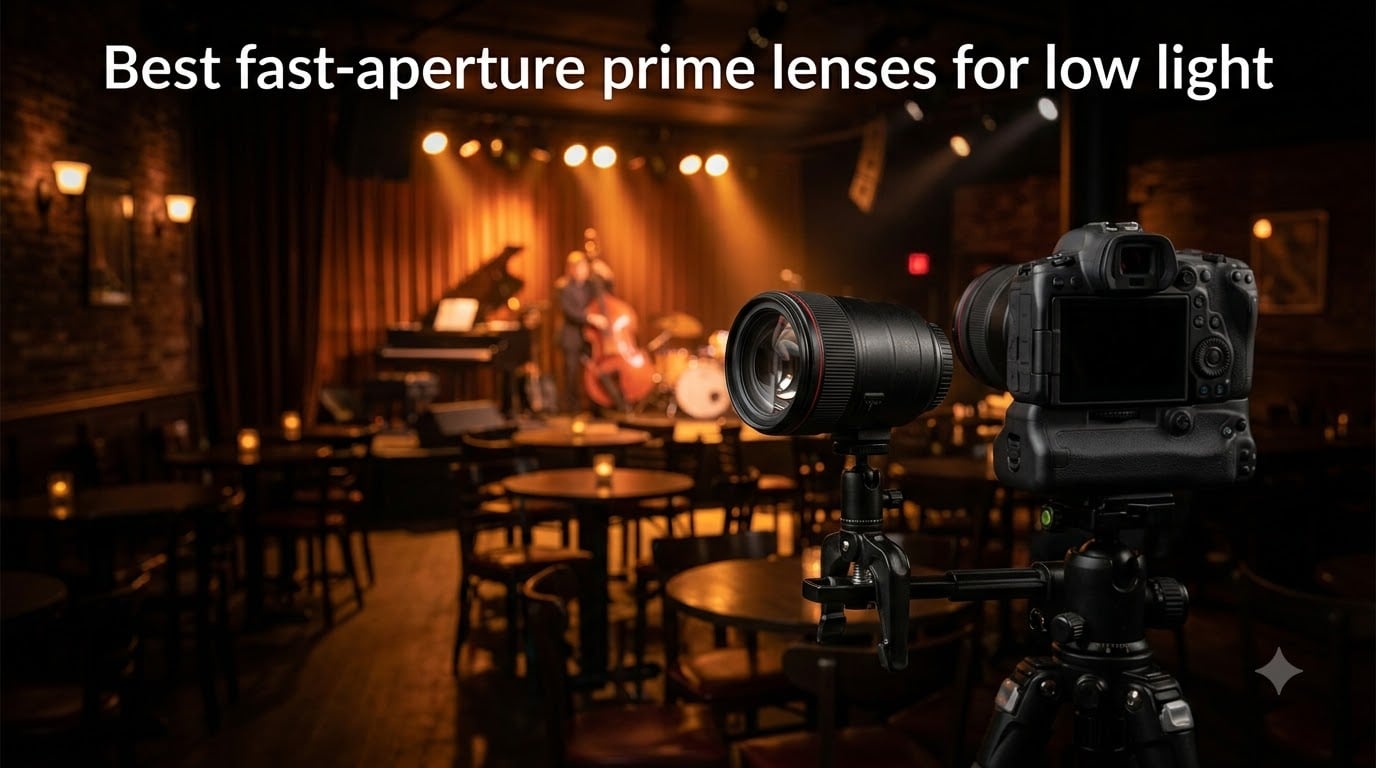 Best fast-aperture prime lenses for low light