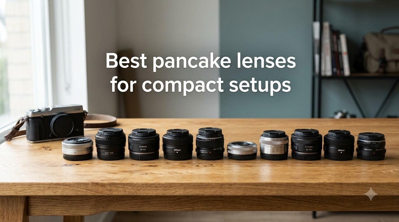 Best pancake lenses for compact setups