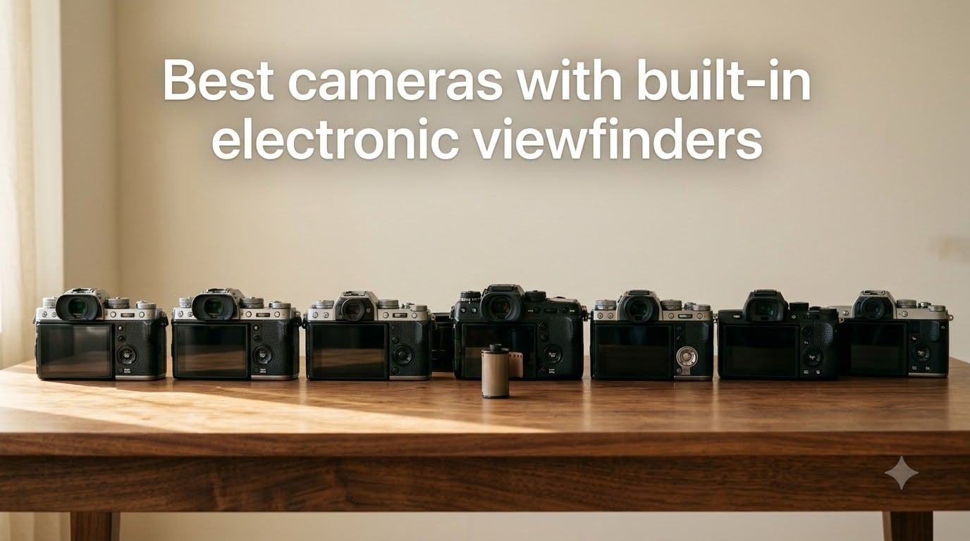 Best cameras with built-in electronic viewfinders