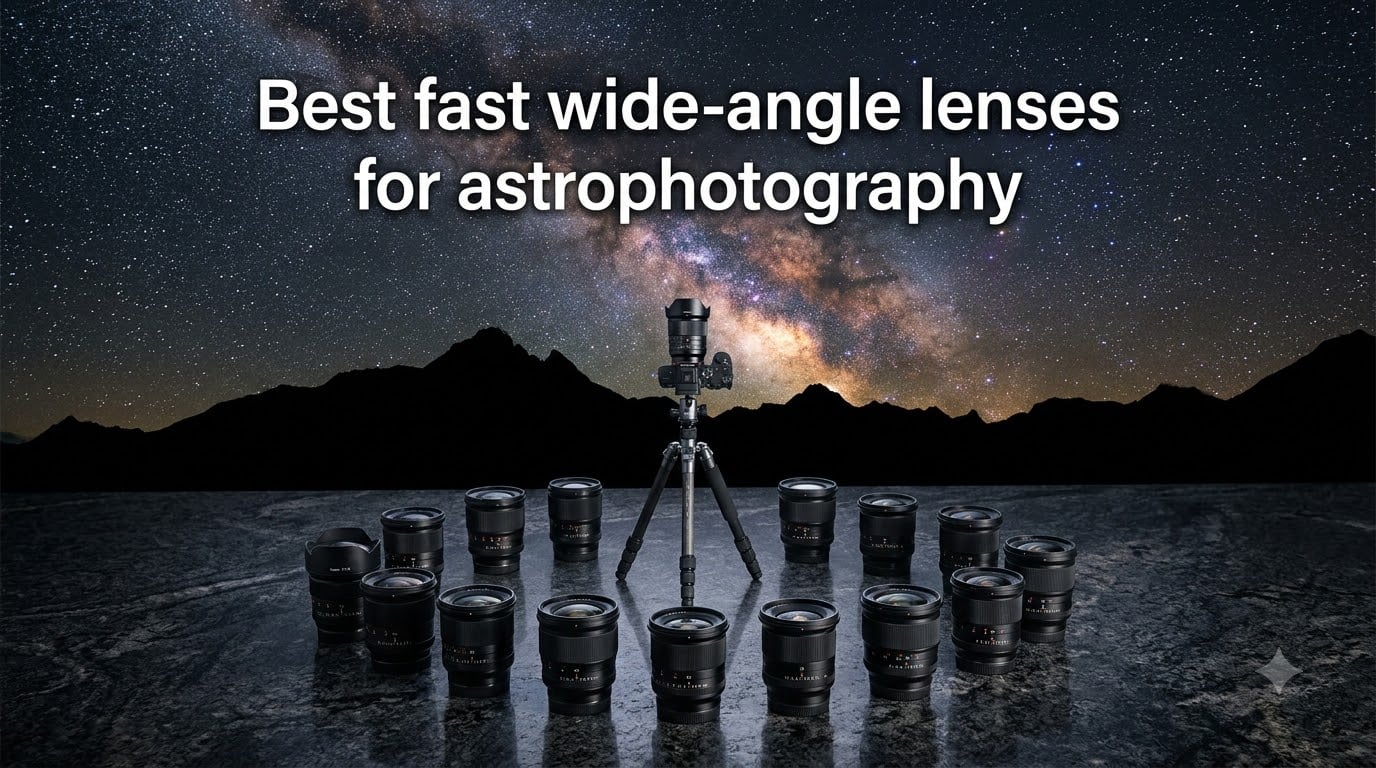 Best fast wide-angle lenses for astrophotography