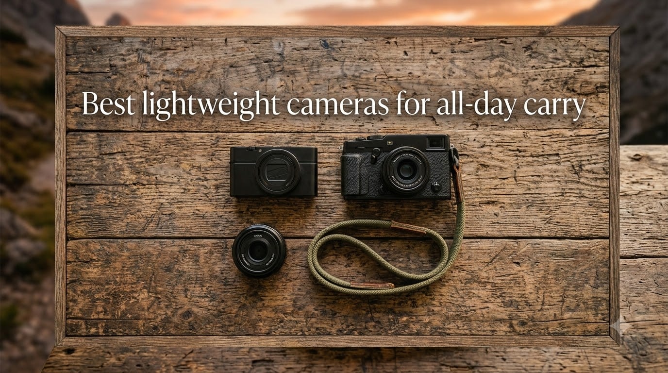Best lightweight cameras for all-day carry