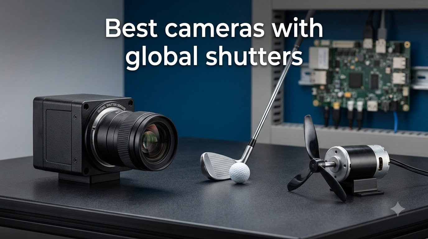Best cameras with global shutters