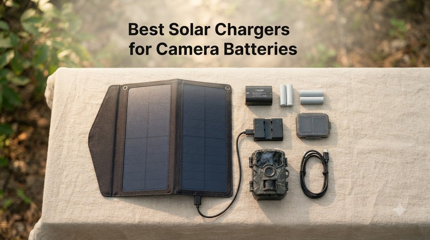 Best Solar Chargers for Camera Batteries