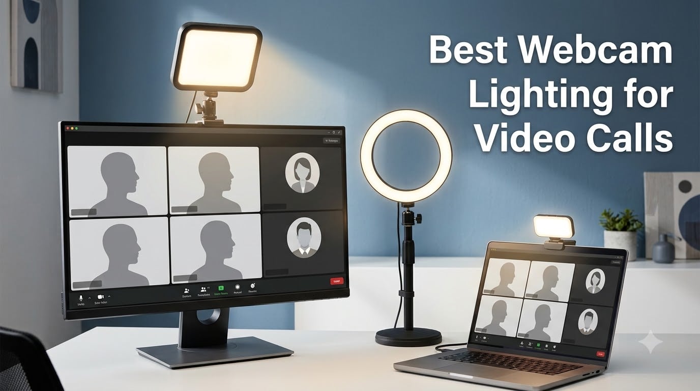 Best Webcam Lighting for Video Calls