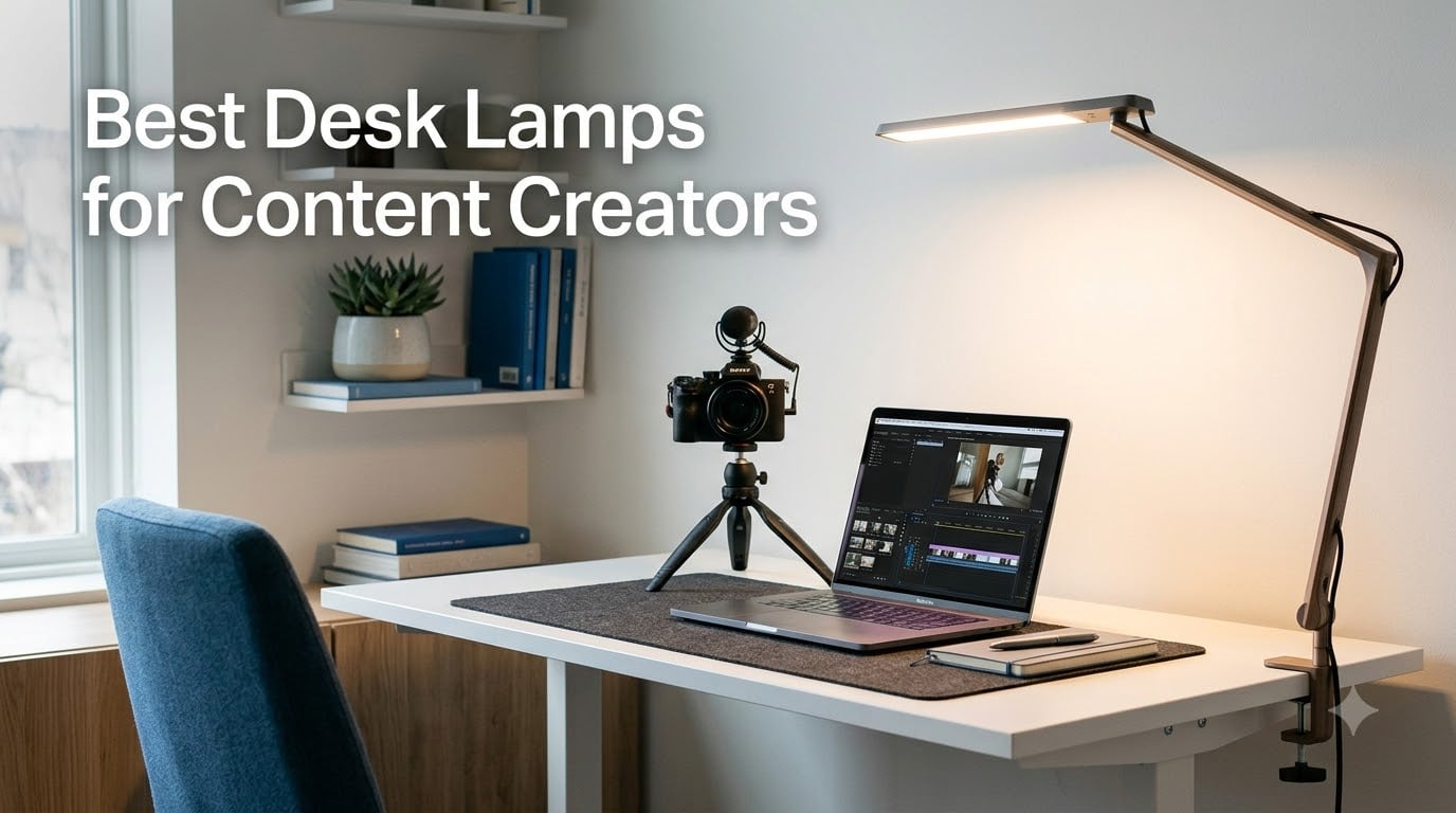Best Desk Lamps for Content Creators