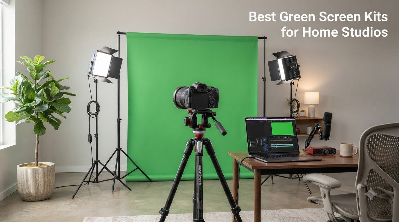Best Green Screen Kits for Home Studios