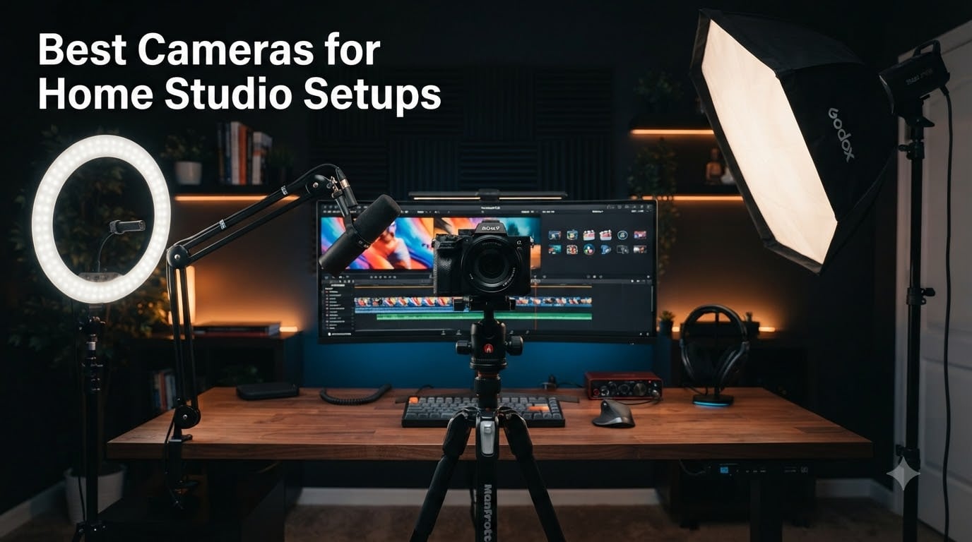 Best Cameras for Home Studio Setups