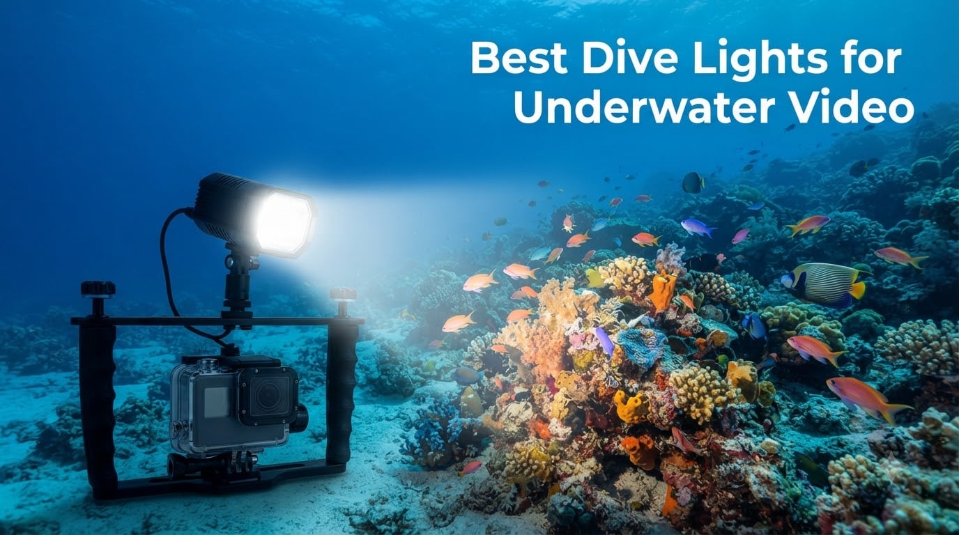Best Dive Lights for Underwater Video