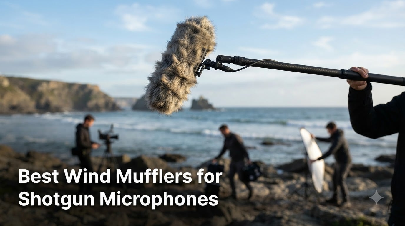 Best Wind Mufflers for Shotgun Microphones