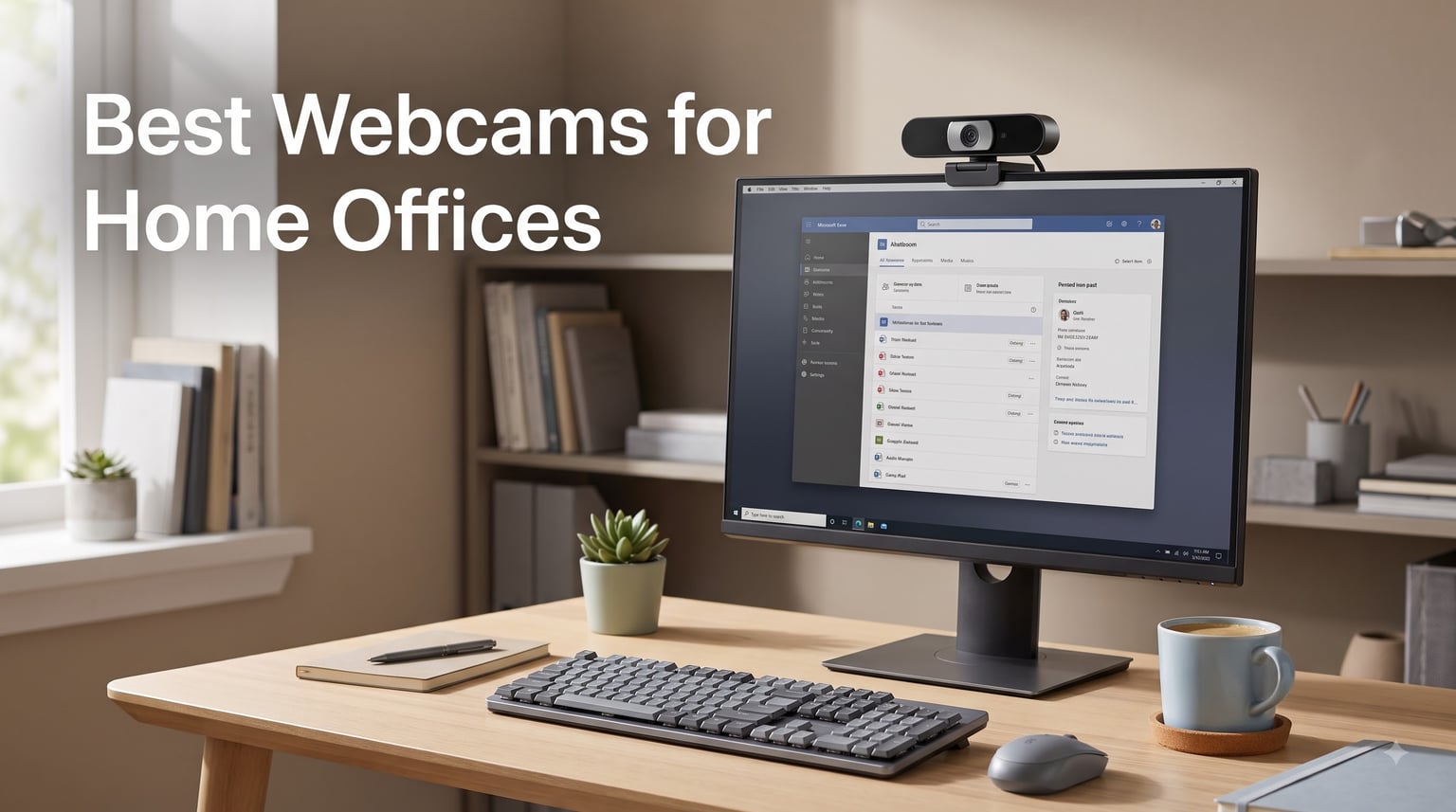 Best Webcams for Home Offices