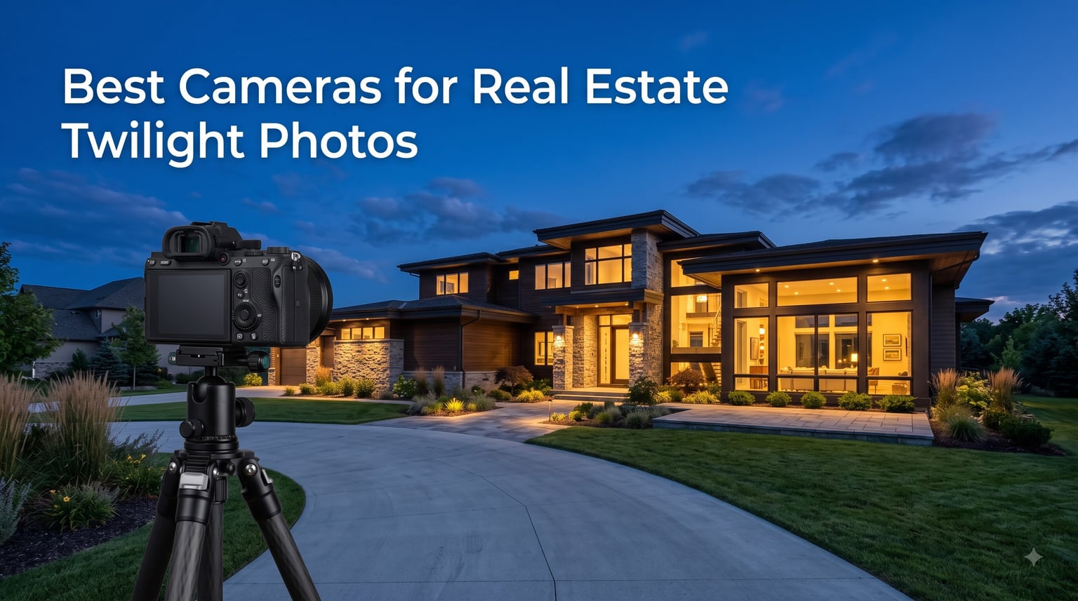 Best Cameras for Real Estate Twilight Photos