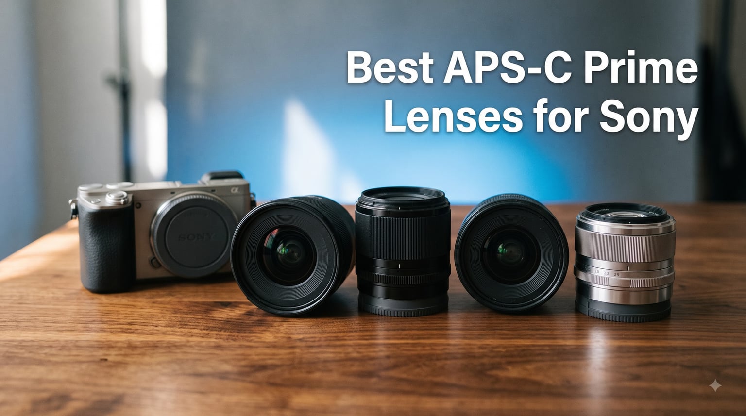 Best APS-C Prime Lenses for Sony