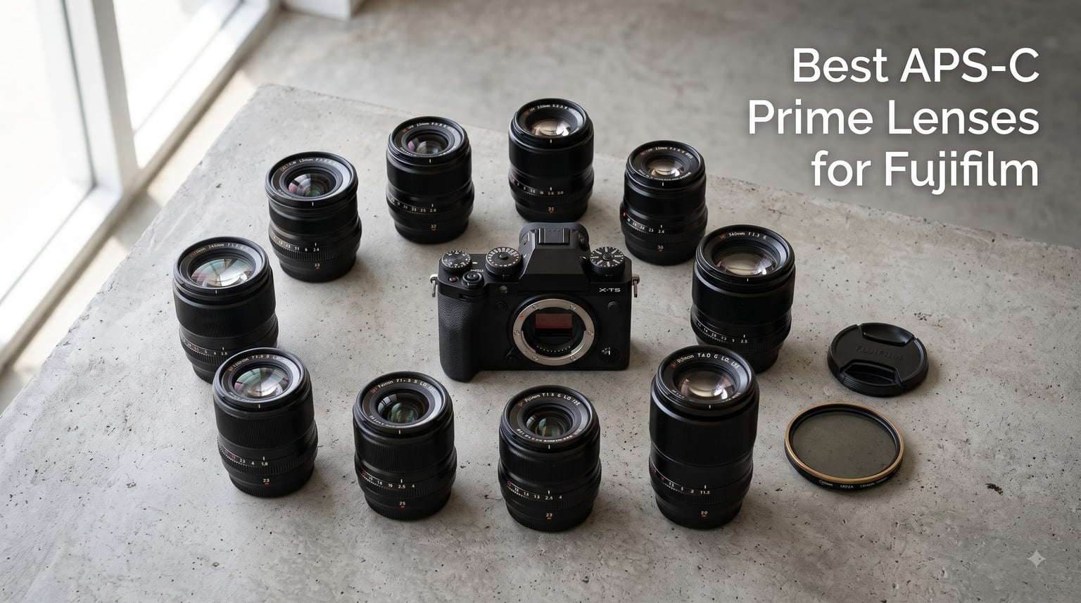Best APS-C Prime Lenses for Fujifilm