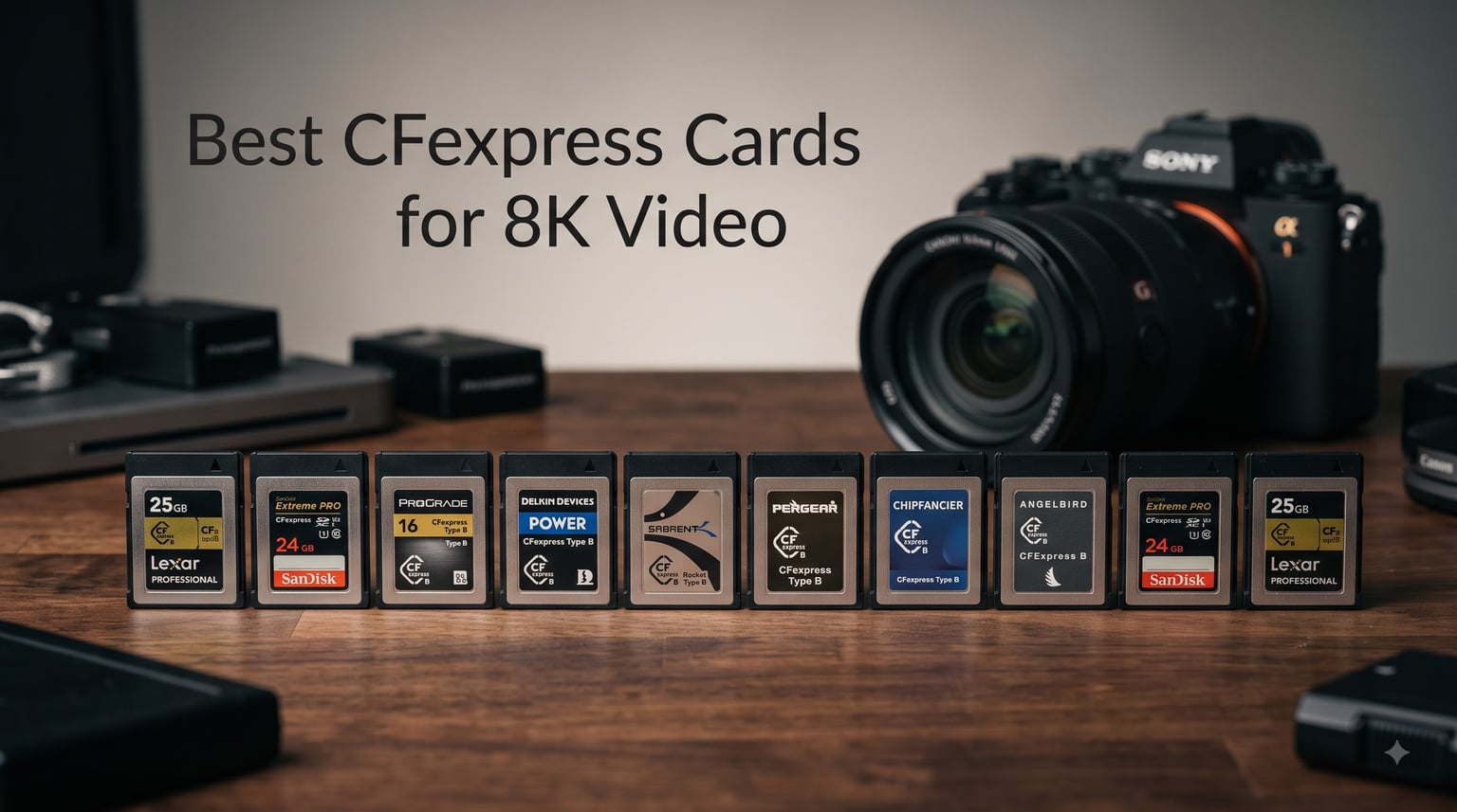 Best CFexpress Cards for 8K Video