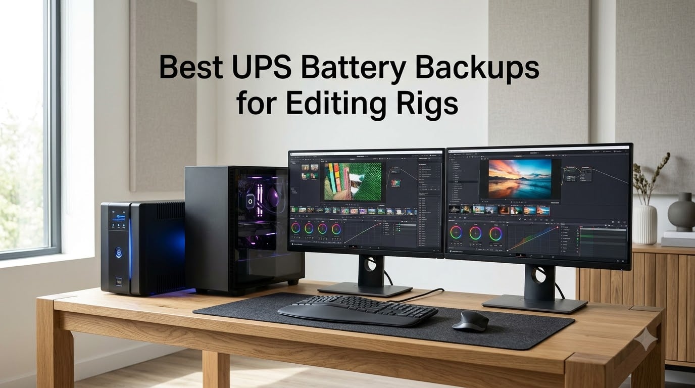 Best UPS Battery Backups for Editing Rigs