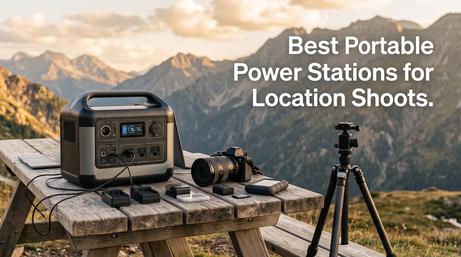 Best Portable Power Stations for Location Shoots