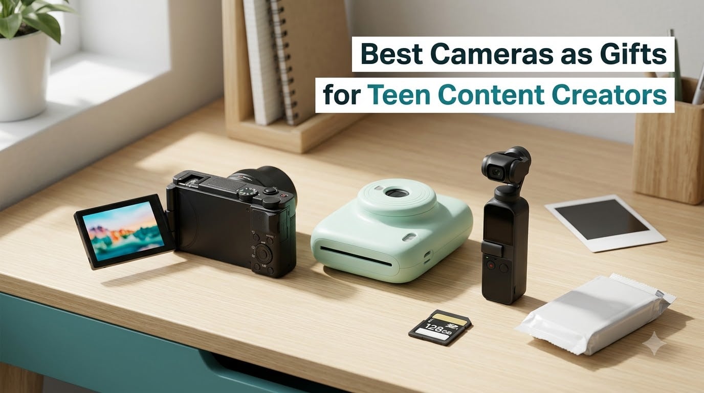 Best Cameras as Gifts for Teen Content Creators