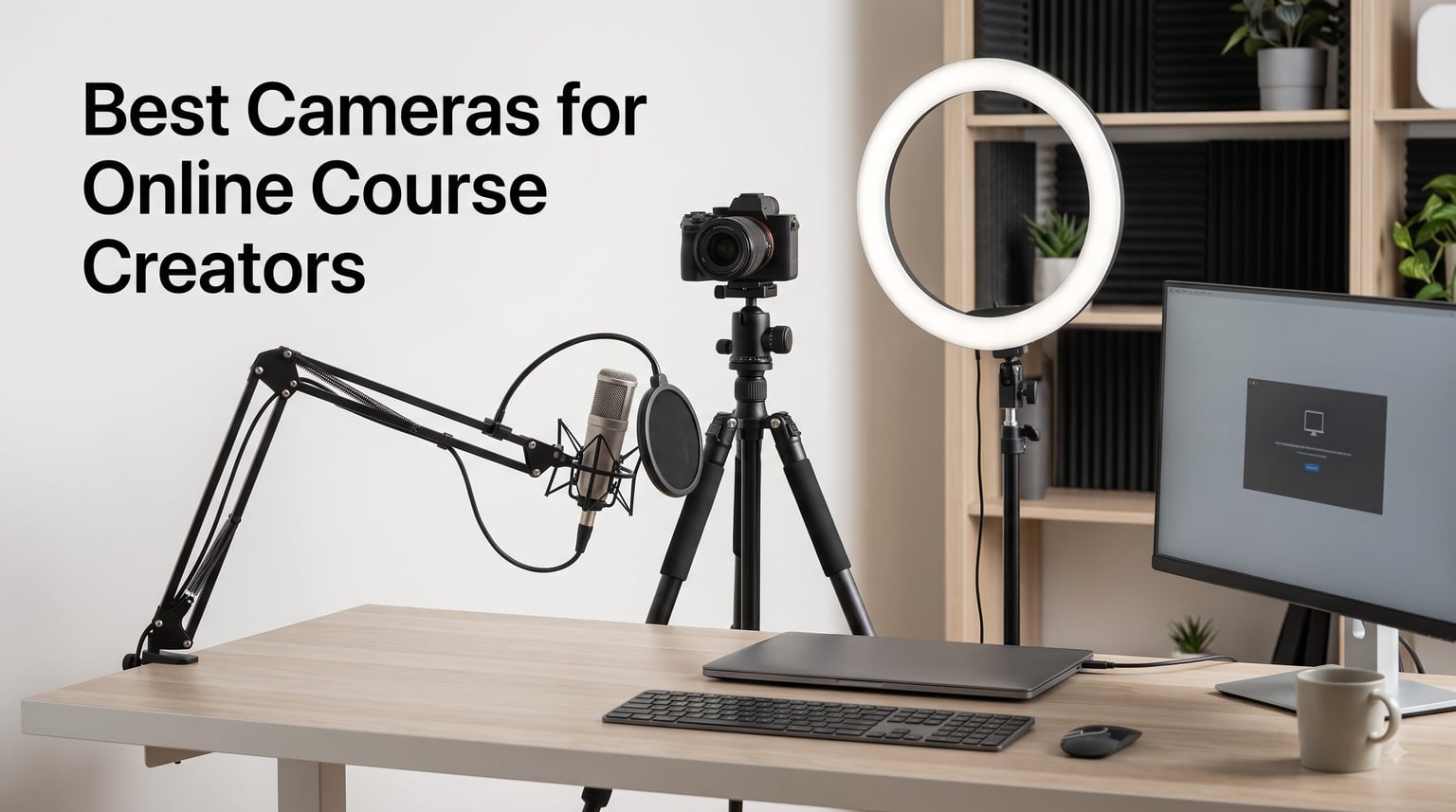 Best Cameras for Online Course Creators