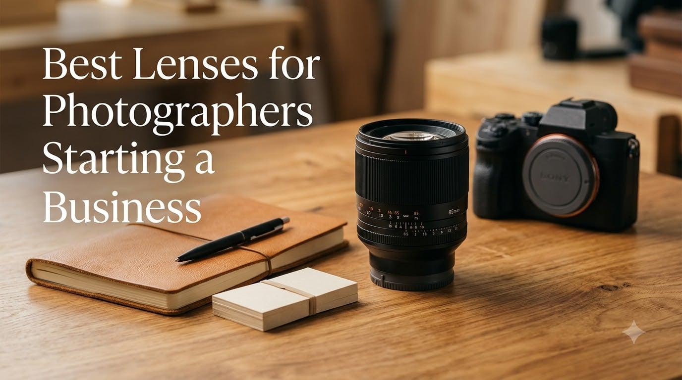 Best Lenses for Photographers Starting a Business