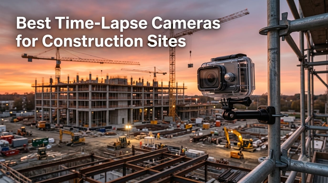 Best Time-Lapse Cameras for Construction Sites