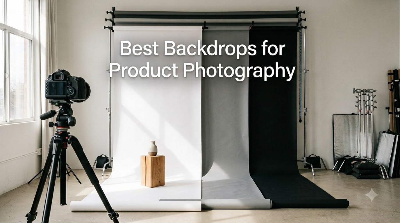Best Backdrops for Product Photography