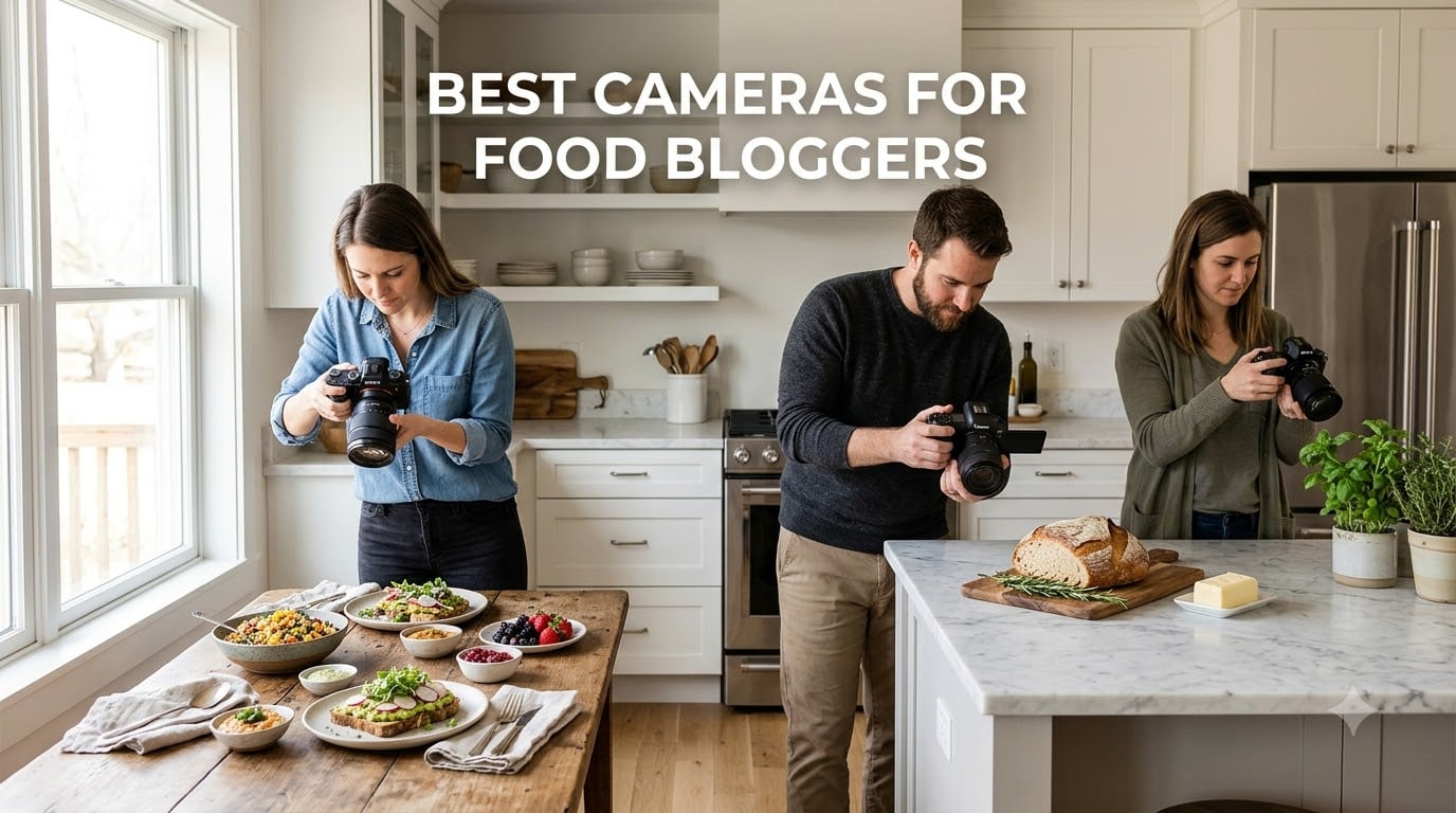 Best Cameras for Food Bloggers