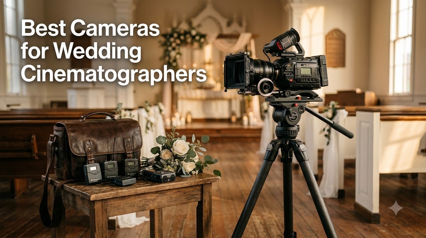 Best Cameras for Wedding Cinematographers