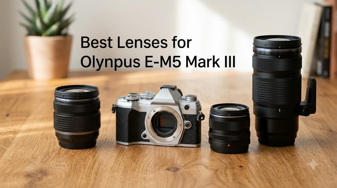 Best Lenses for Olympus E-M5 Mark III