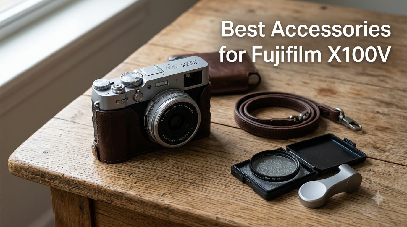 Best Accessories for Fujifilm X100V